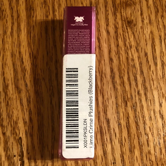 2 Lime Crime Plushies Blackberry Liquid Lipstick - Picture 10 of 13